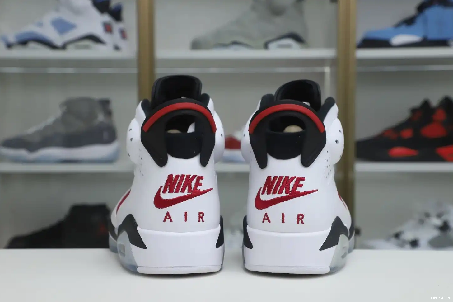 Kimikick 2021 JORDAN 6 OG RETRO 'CARMINE' AIR 0723